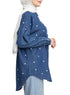 Circle - Blue E - Over Size Denim Shirt - Khotwh